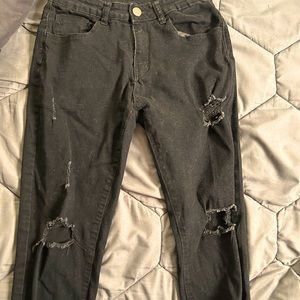 SHEIN black jeans size 28